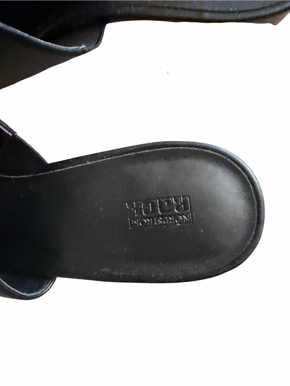 Black Slide Sandals - Women NWOT, no box Nordstrom Rack - Picture 4 of 4